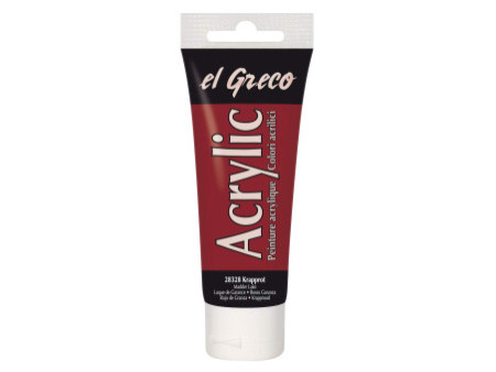 KREUL Peinture acrylique el Greco tube 75ml laque de garance