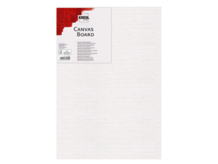 KREUL Carton à peindre CANVAS BOARD, 400 x 500 mm