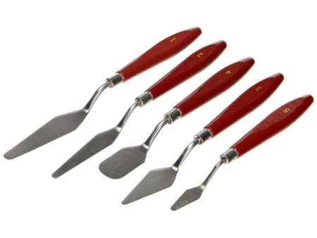 KREUL Couteau à peindre, kit de 5