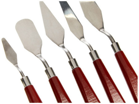 KREUL Couteau à peindre, kit de 5