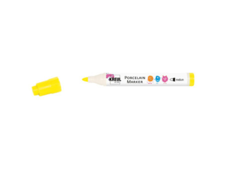 KREUL Marqueur pour porcelaine medium, jaune