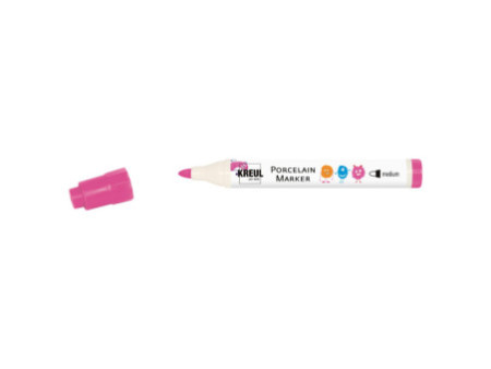 KREUL Marqueur pour porcelaine medium, rose