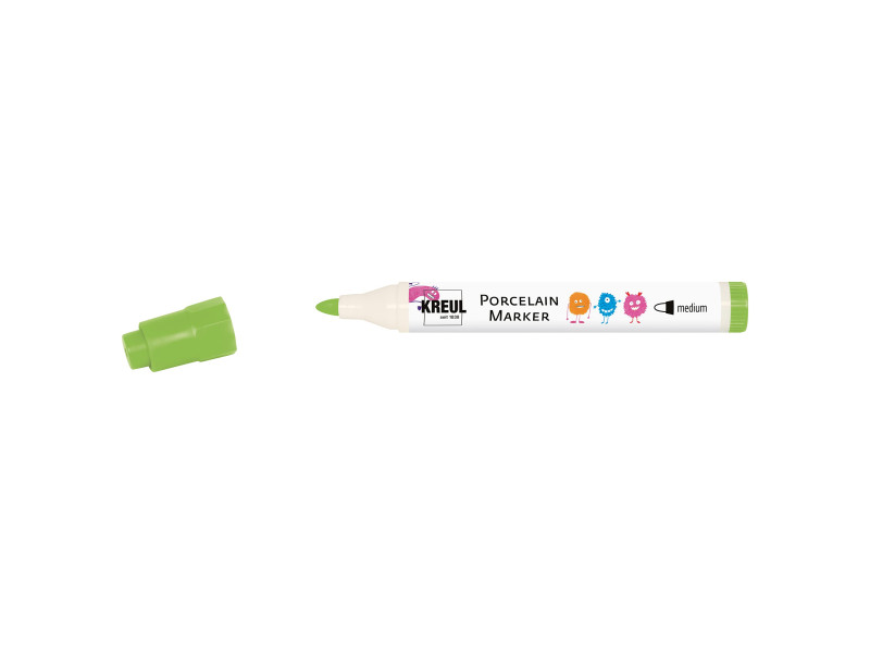 KREUL Marqueur pour porcelaine medium, vert clair