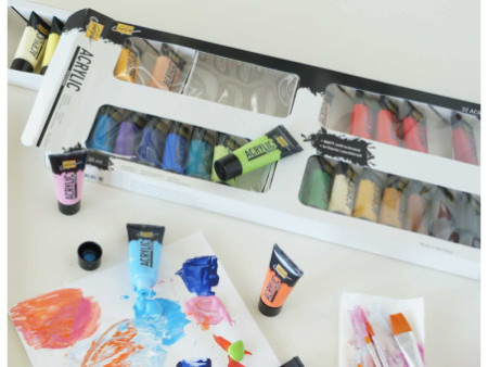 KREUL Peinture acrylique SOLO Goya Acrylic, 20 ml, kit de 16