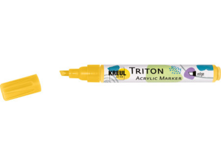 KREUL Marqueur acrylique TRITON Acrylic Marker, jaune maïs