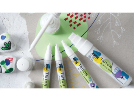 KREUL Marqueur acrylique TRITON Acrylic Marker, rouge violet