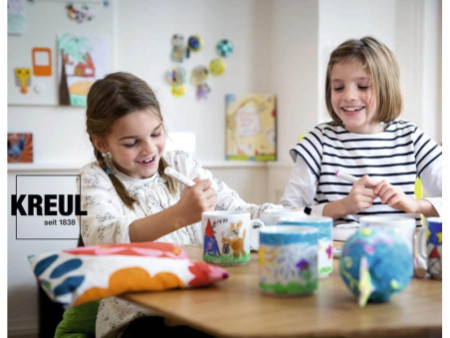 KREUL Marqueur pour porcelaine medium 'Junior', set de 12