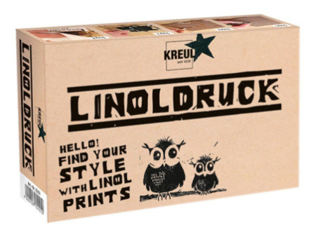 KREUL Kit de linogravure Hobby Line