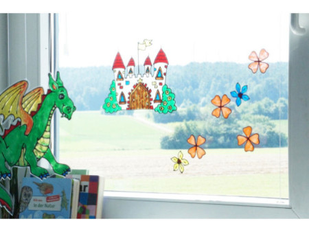 KREUL Window Color Hobby Line 'C2', Set complet 'Château'