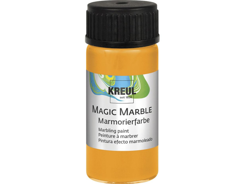 KREUL Peinture à marbrer 'Magic Marble', 20 ml, orange néon