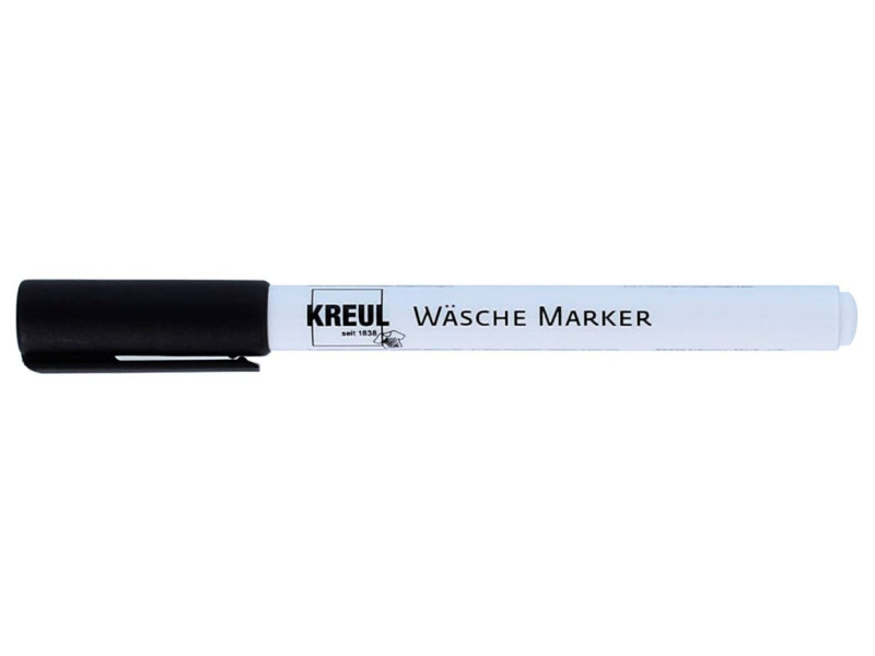 KREUL Marqueur spécial tissu javana, noir