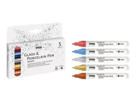KREUL Marqueur pour porcelaine 'Glass & Porcelain Pen'