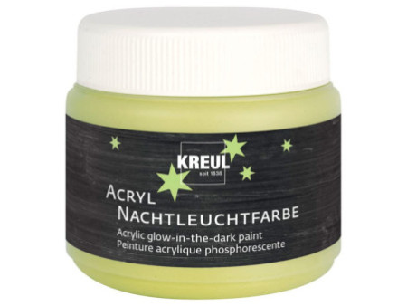 KREUL Peinture pochoir phosphorescente 'éclairage de nuit'