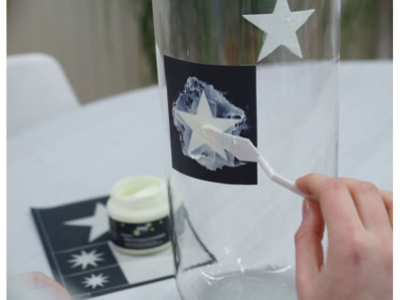 KREUL Peinture pochoir phosphorescente 'éclairage de nuit'