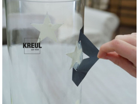 KREUL Peinture pochoir phosphorescente 'éclairage de nuit'
