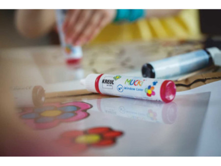 KREUL Window Color Pen 'MUCKI', jaune, 29 ml