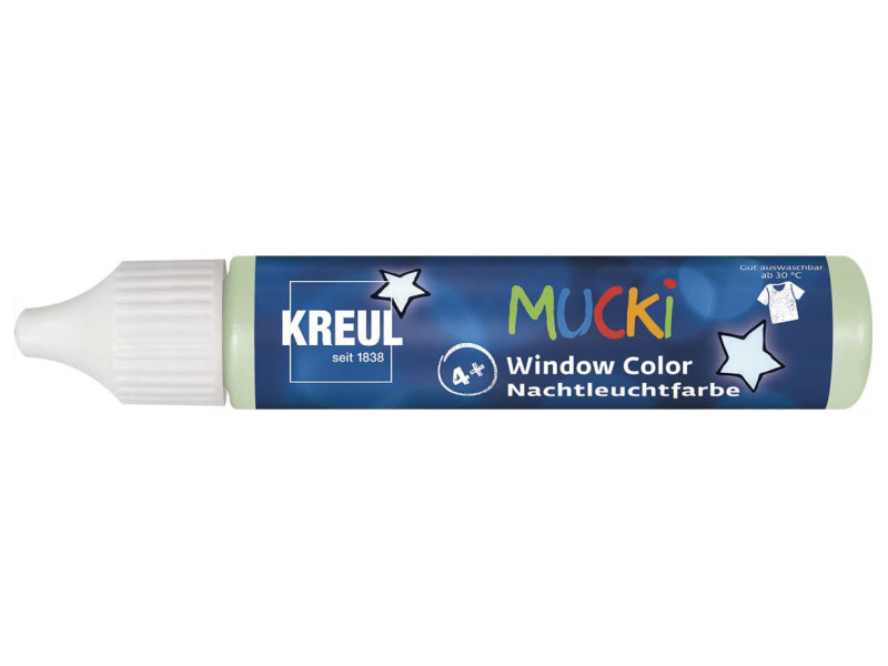 KREUL Window Color Peinture luminescente Pen 'MUCKI', 29 ml