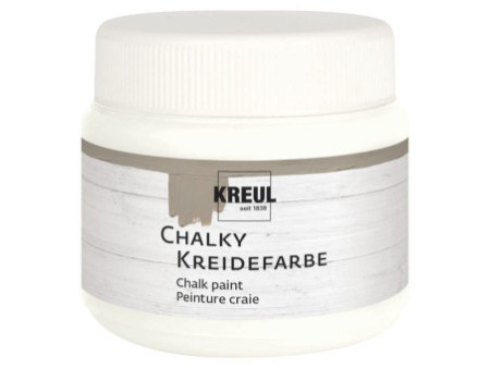 KREUL Peinture craie Chalky, 150 ml, White Cotton