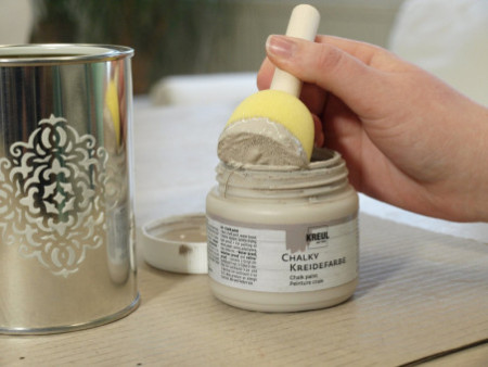 KREUL Peinture craie Chalky, 150 ml, Cream Cashmere