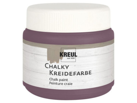 KREUL Peinture craie Chalky, 150 ml, Pure Purple
