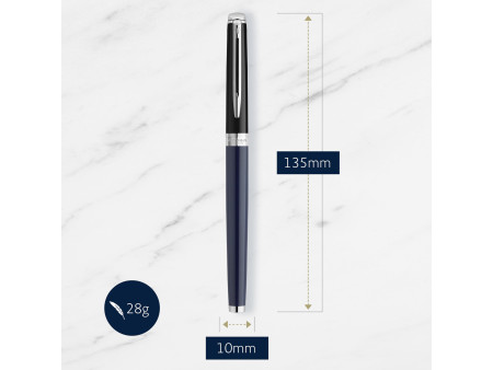 WATERMAN Stylo plume Hémisphère Colour Blocking Noir & Bleu