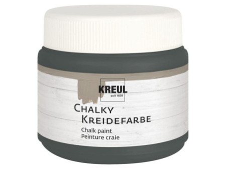 KREUL Peinture craie Chalky, 150 ml, Volcanic Grey