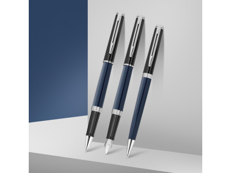 WATERMAN Stylo plume Hémisphère Colour Blocking Noir & Bleu