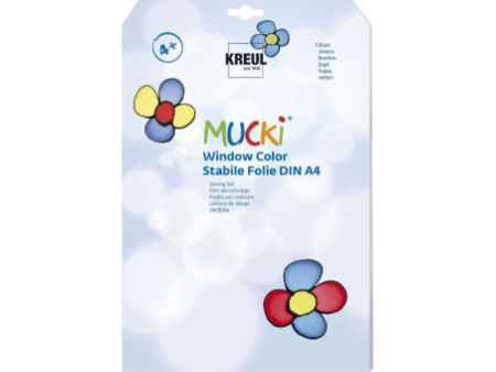 KREUL Film plastique spécial pour Window Color MUCKI, A4
