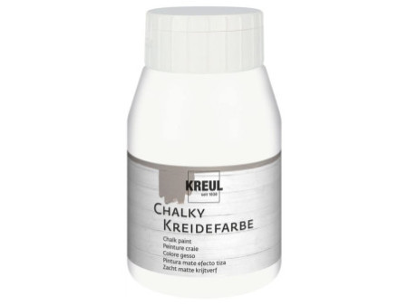 KREUL Peinture craie Chalky, 500 ml, White Cotton