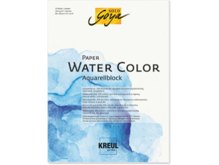 KREUL Bloc pour artistes SOLO Goya Paper Water Color