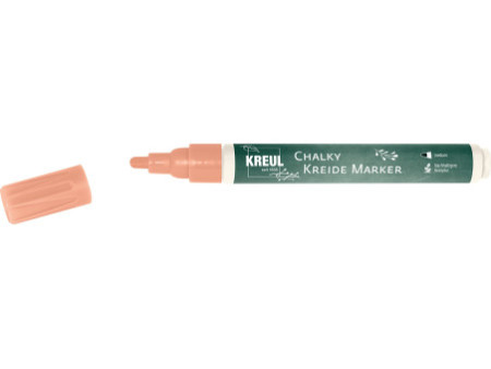 KREUL Marqueur à craie Chalky, Medium, Frosty Apricot