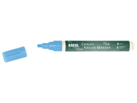 KREUL Marqueur à craie Chalky, Medium, Nordic Blue