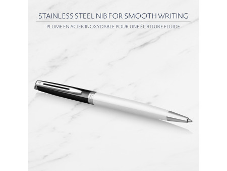 WATERMAN Stylo bille Hémisphère Colour Blocking Noir & Blanc