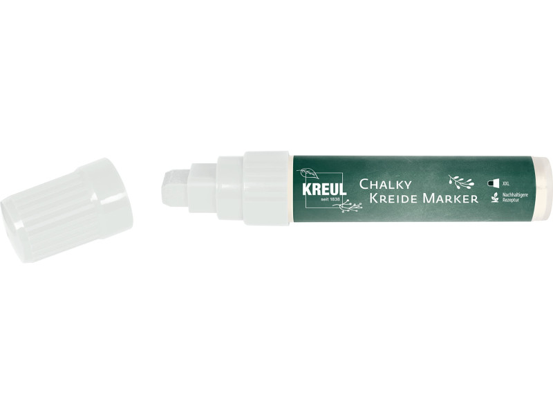 KREUL Marqueur à craie Chalky, XXL, Snow White