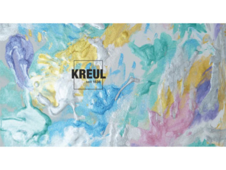 KREUL Gouache aux doigts nacrée 'MUCKI', rose poudre de fée
