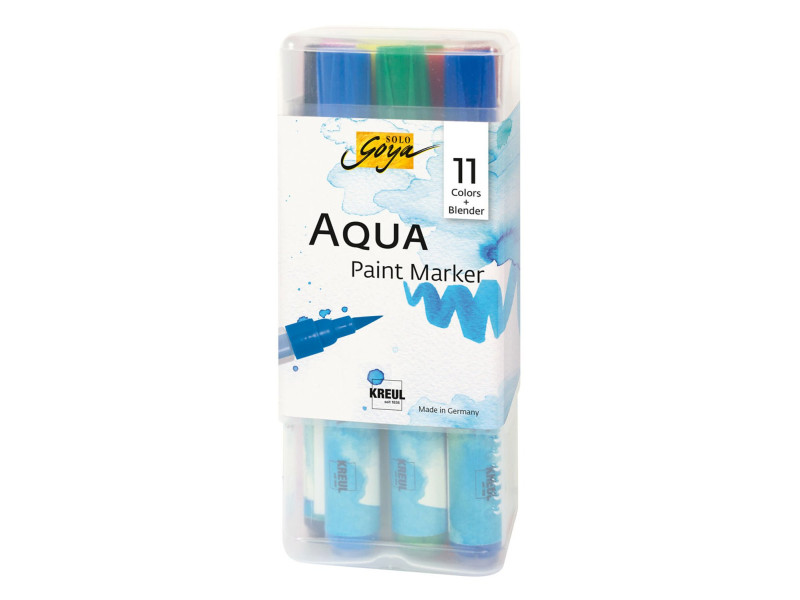 KREUL Stylo pinceau Aqua Paint SOLO Goya, Powerpack