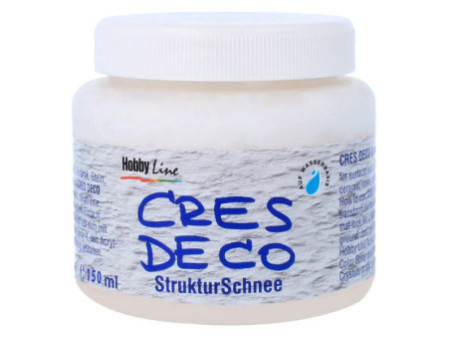 KREUL Pâte à relief 'neige' Cres Deco, 150 ml