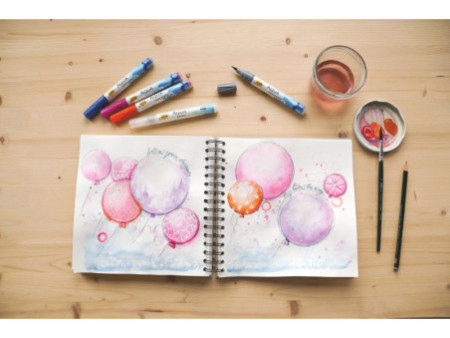 KREUL Stylo pinceau Aqua Paint SOLO Goya, Powerpack XXL