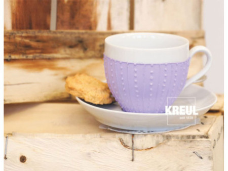 KREUL Peinture pour verre et porcelaine Chalky,Cottage Green