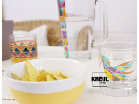 KREUL Peinture pour verre et porcelaine Clear, bleu eau