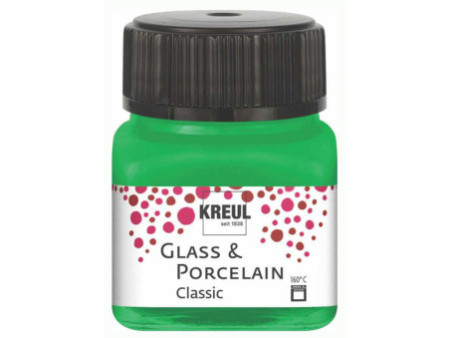 KREUL Peinture pour verre et porcelaine Classic, vert