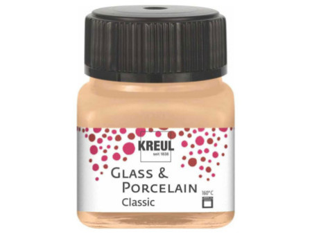 KREUL Peinture pour verre et porcelaine Classic, champagne