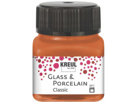KREUL Peinture pour verre et porcelaine Classic, cuivre