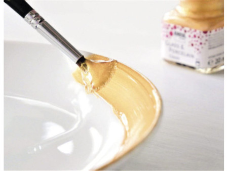 KREUL Peinture pour verre et porcelaine Classic, or