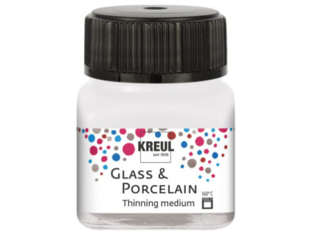 KREUL Diluant pour peinture 'Glass & Porcelain', 20 ml