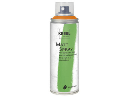 KREUL Peinture aéorosol MATT SPRAY, orange, 200 ml