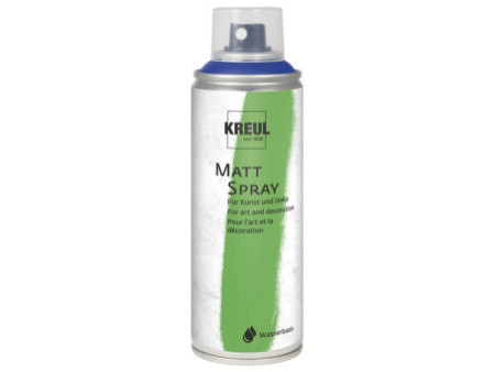 KREUL Peinture aéorosol MATT SPRAY, bleu, 200 ml