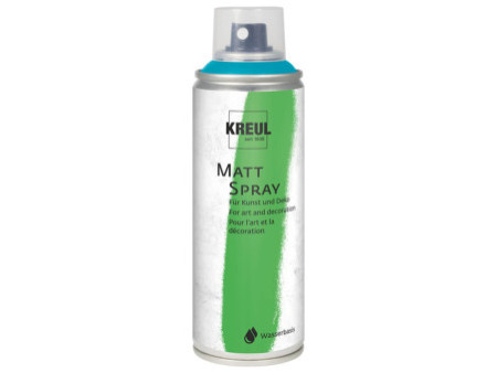 KREUL Peinture aéorosol MATT SPRAY, turquoise, 200 ml