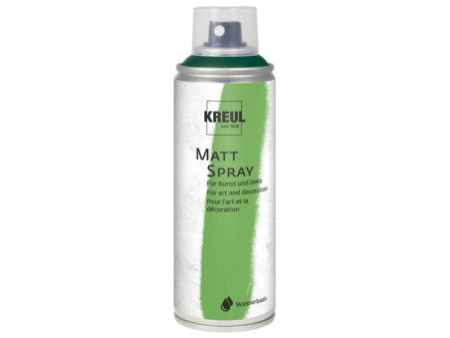 KREUL Peinture aéorosol MATT SPRAY, vert sapin, 200 ml