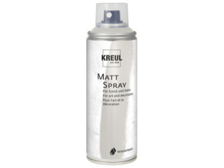 KREUL Peinture aéorosol MATT SPRAY, argent, 200 ml
